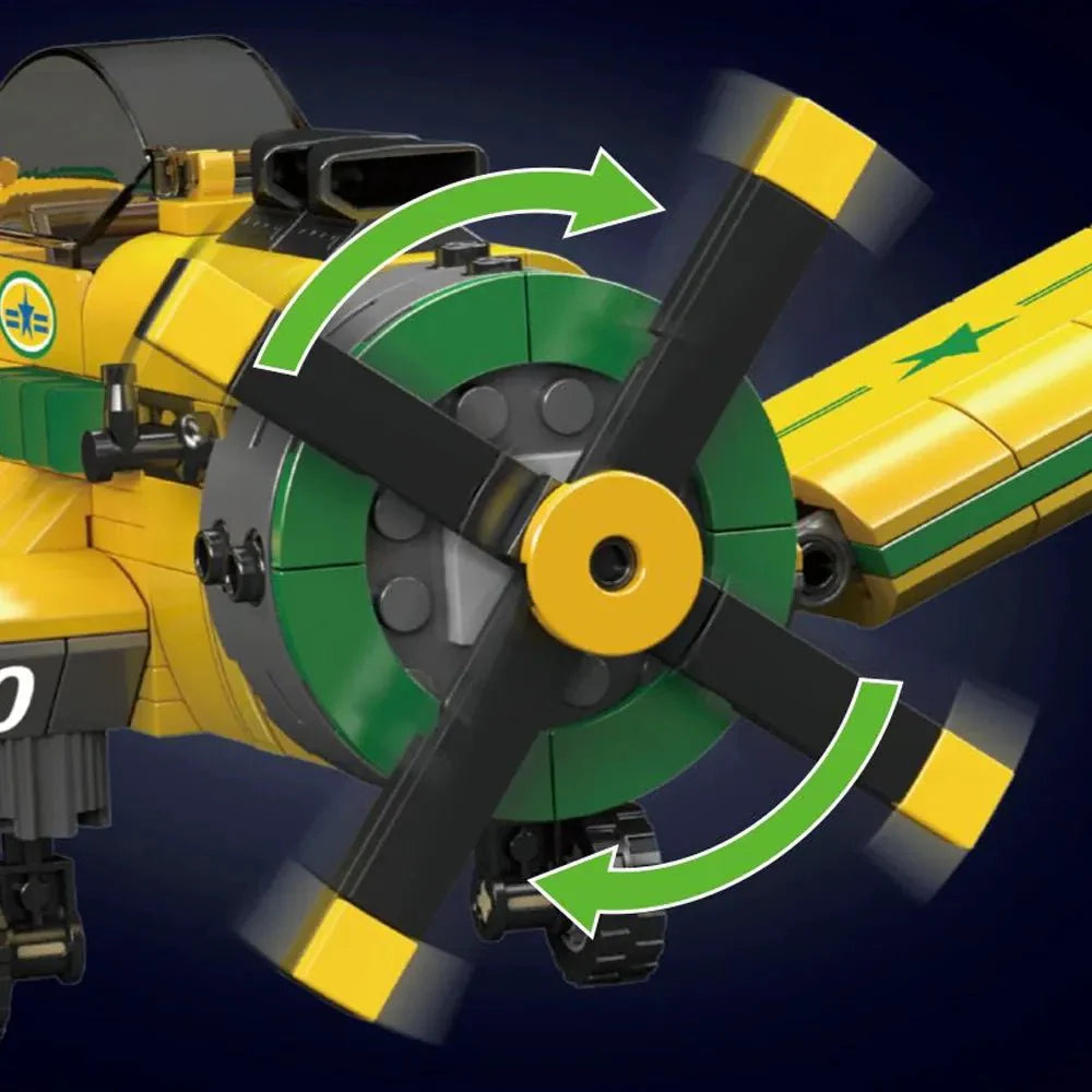 Brazilian Propeller-Driven Racing Aircraft | 562pcs