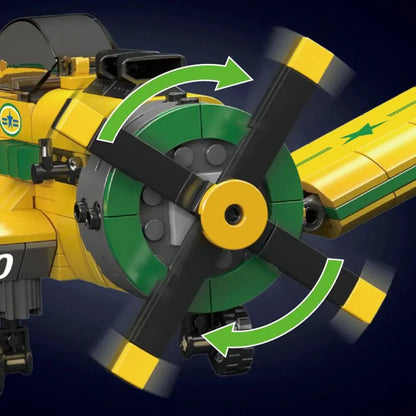 Brazilian Propeller-Driven Racing Aircraft | 562pcs
