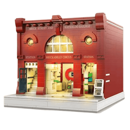 Brickadilly Circus London Station | 1835pcs