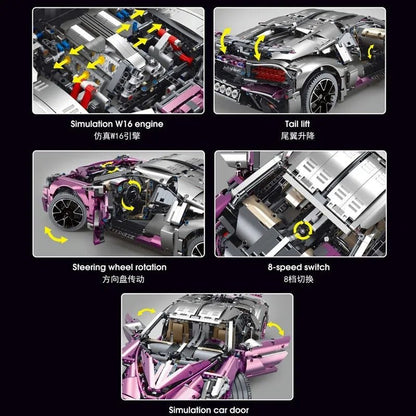 Track-Focused W16 Hyper GT | 3728pcs