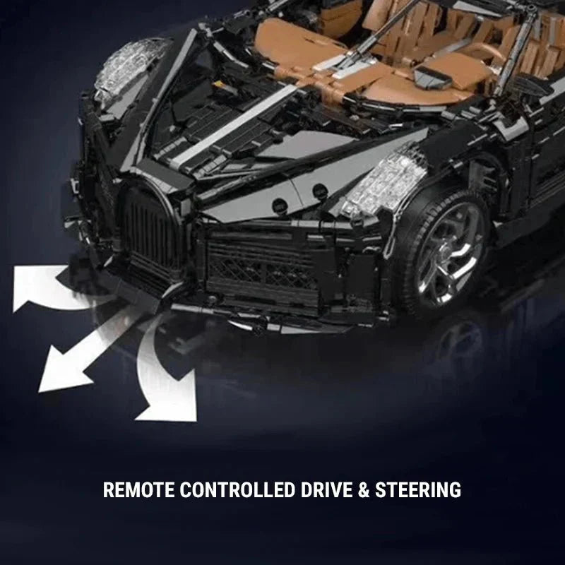 W16 Voiture Noire | 4687pcs