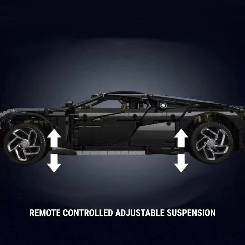 W16 Voiture Noire | 4687pcs