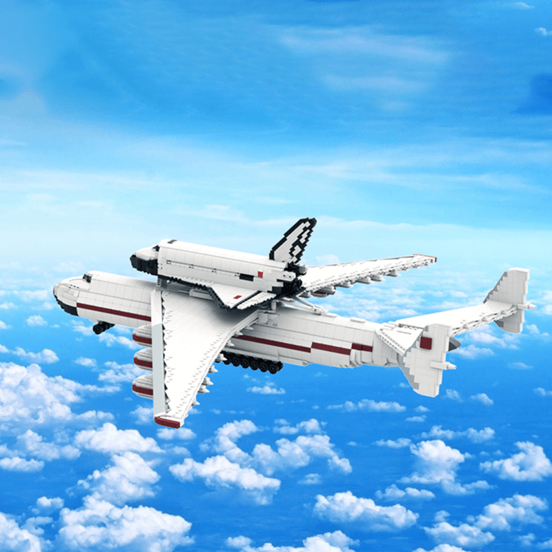 Buran with Antonov AN-225 Carrierplane | 4176pcs