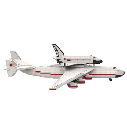 Buran with Antonov AN-225 Carrierplane | 4176pcs