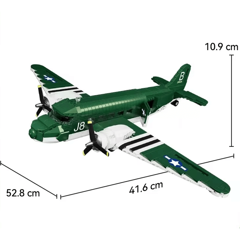 C47 Transport Aircraft | 865pcs