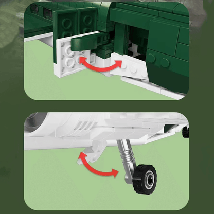 C47 Transport Aircraft | 865pcs
