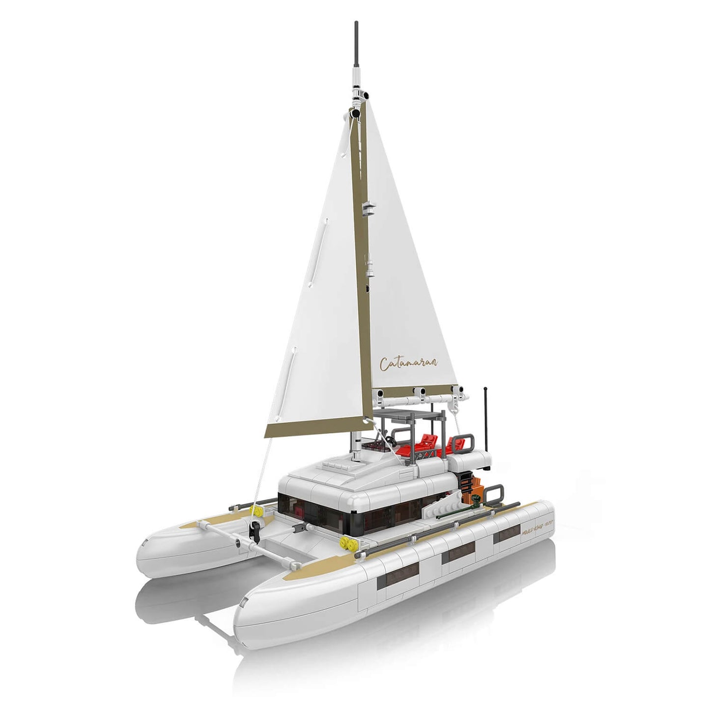 Luxury Catamaran Yacht | 889pcs