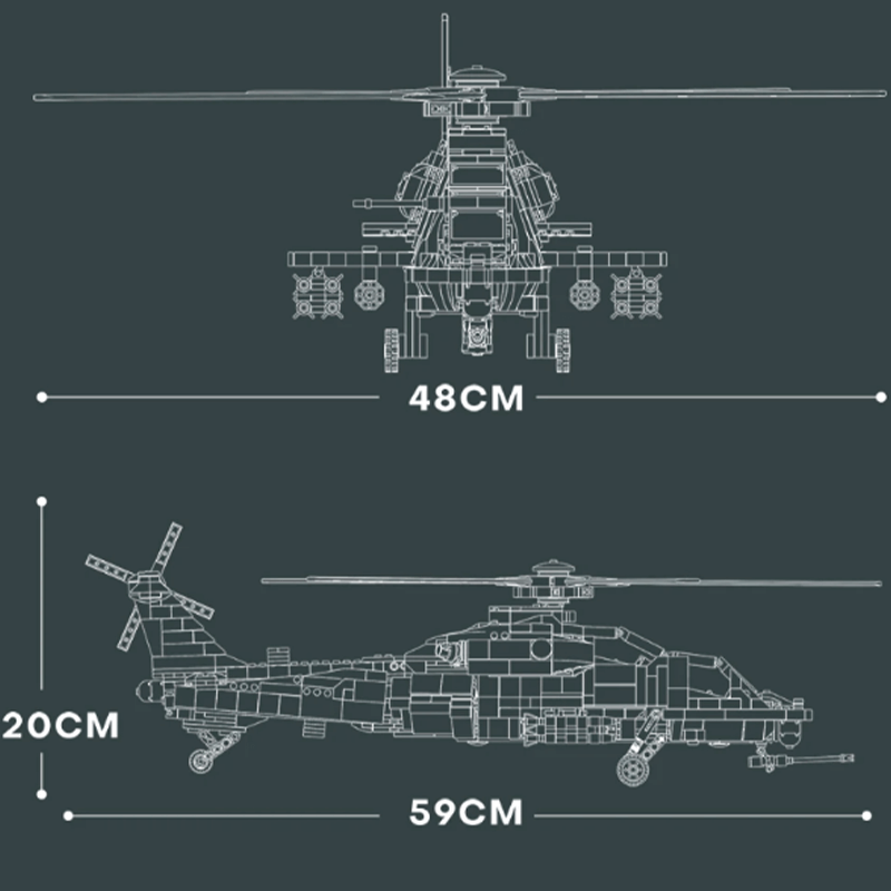 Changhe Z-10 | 1365pcs