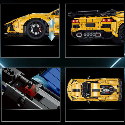 Mid-Engine American Supercar | 3787pcs