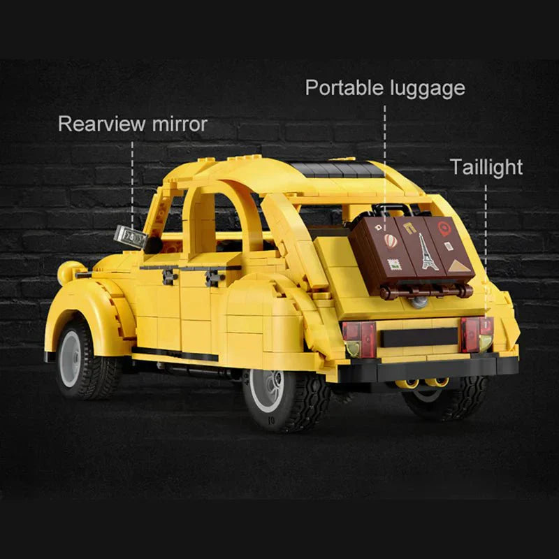 Vintage Citroen 2CV | 1238pcs