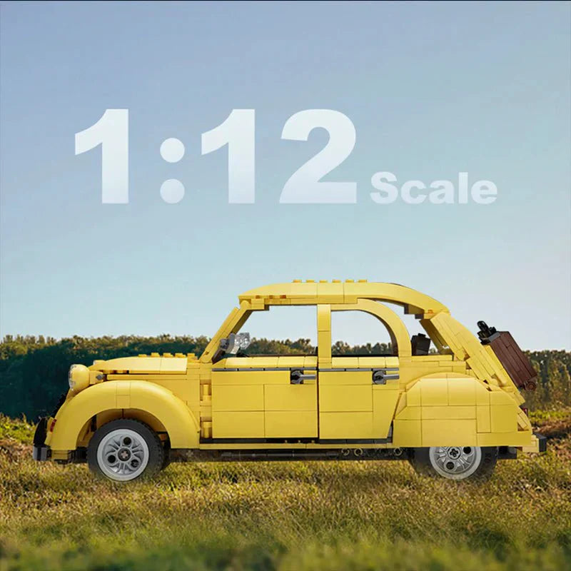 Vintage Citroen 2CV | 1238pcs