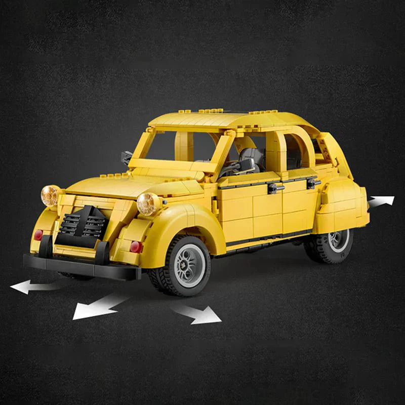 Vintage Citroen 2CV | 1238pcs