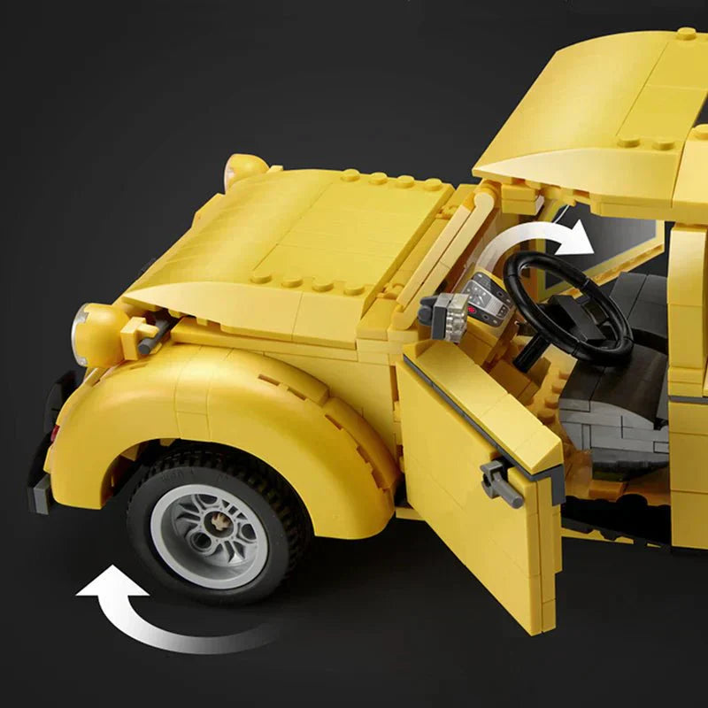 Vintage Citroen 2CV | 1238pcs