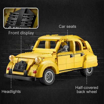 Vintage Citroen 2CV | 1238pcs