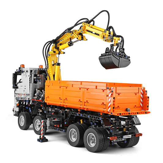 RC Clamshell Excavator Truck | 2819pcs