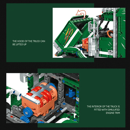 Classic 379 American Truck | 2104pcs