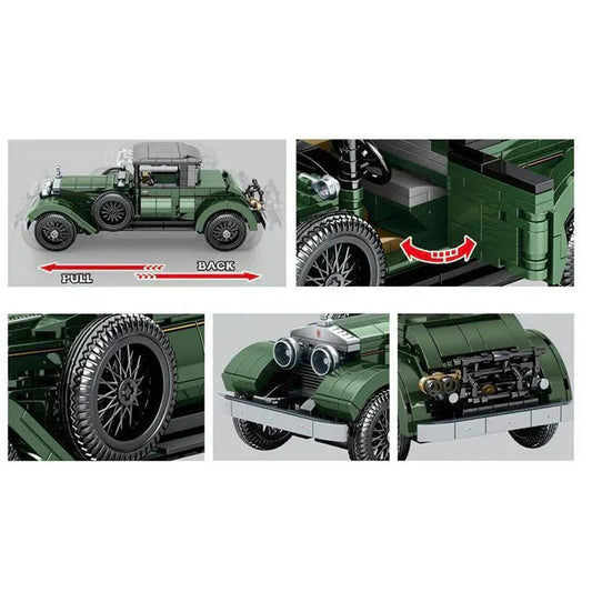 Classic British Luxury Sedan | 857pcs