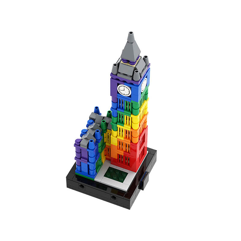 Colorful Big Ben II | 414pcs