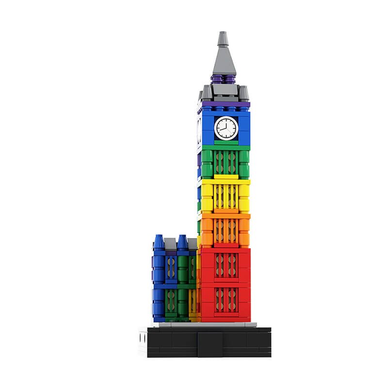 Colorful Big Ben II | 414pcs