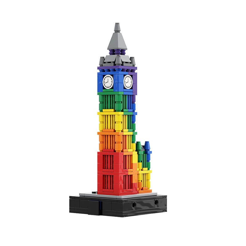 Colorful Big Ben II | 414pcs