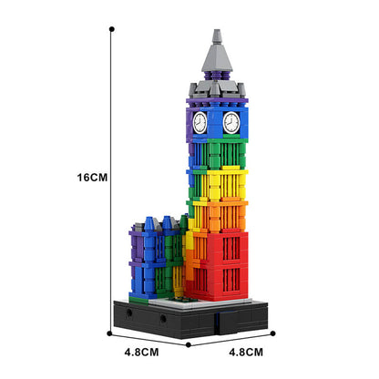Colorful Big Ben II | 414pcs