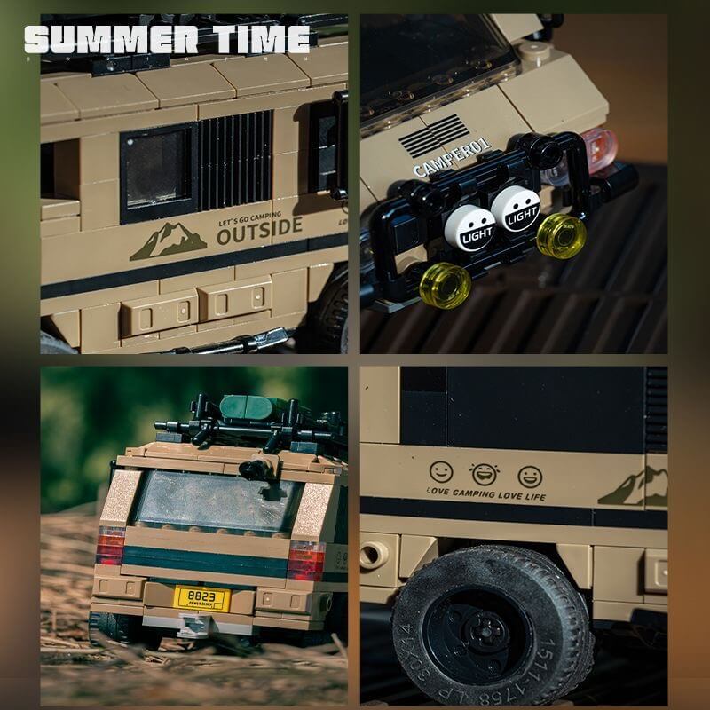 Compact 4x4 Camper Van | 489pcs