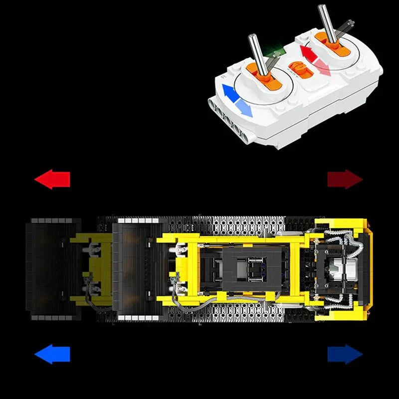 RC Compact Track Loader | 1800pcs