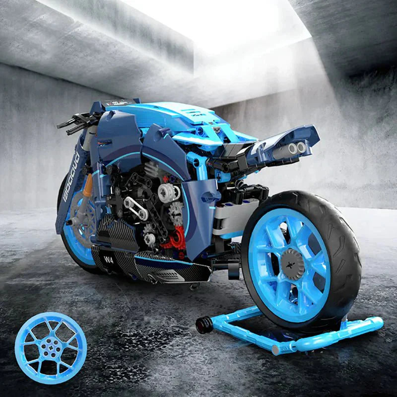 Futuristic Concept Motorcycle | 986pcs