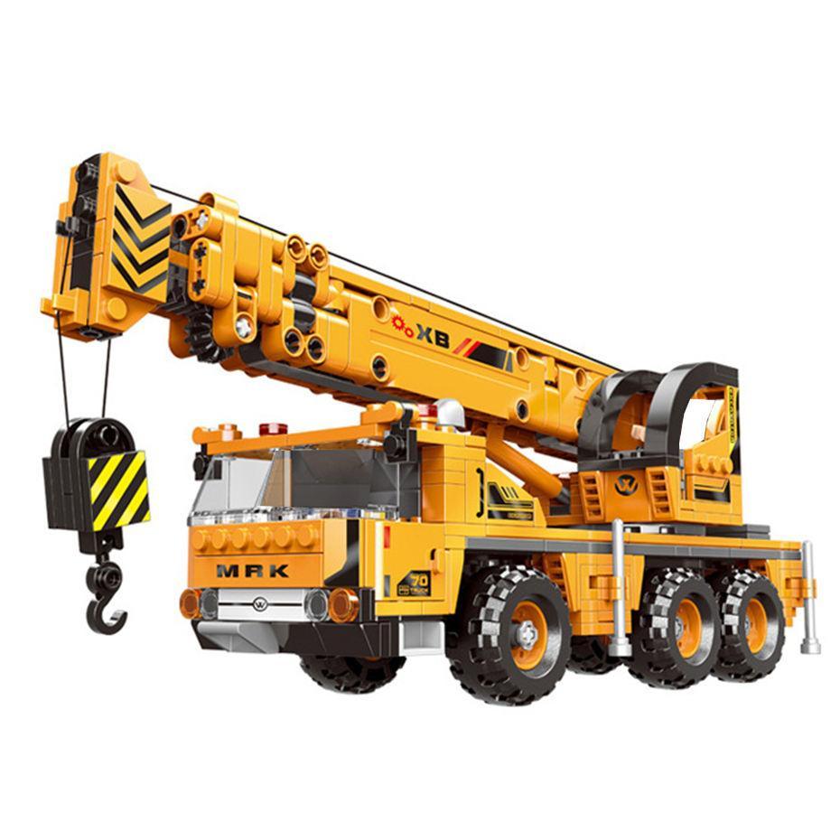 Mobile Crane Truck Model | 657pcs