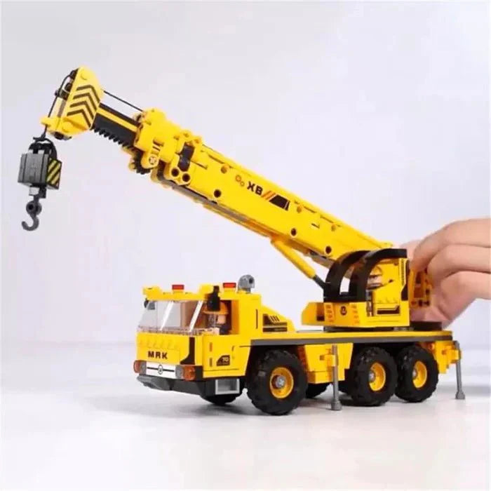 Mobile Crane Truck Model | 657pcs