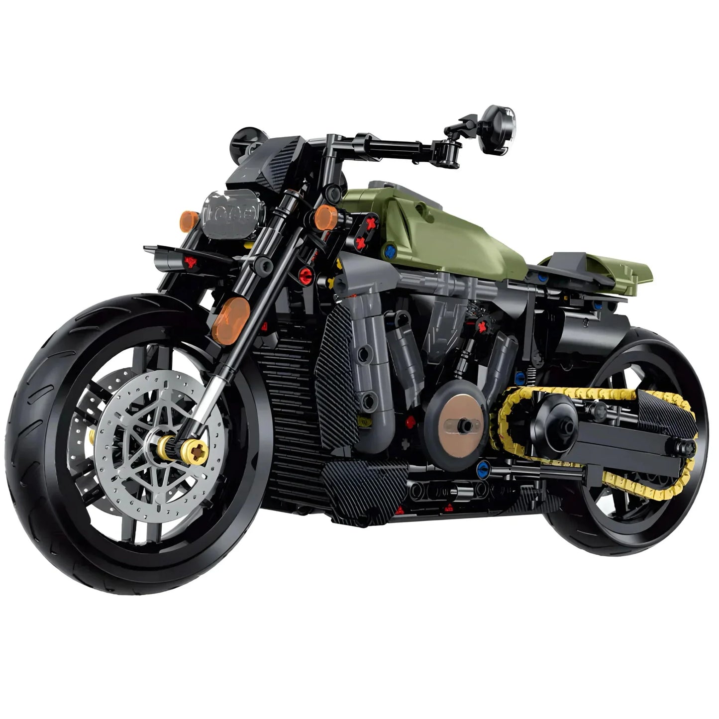 Custom V-Twin Chopper | 634pcs