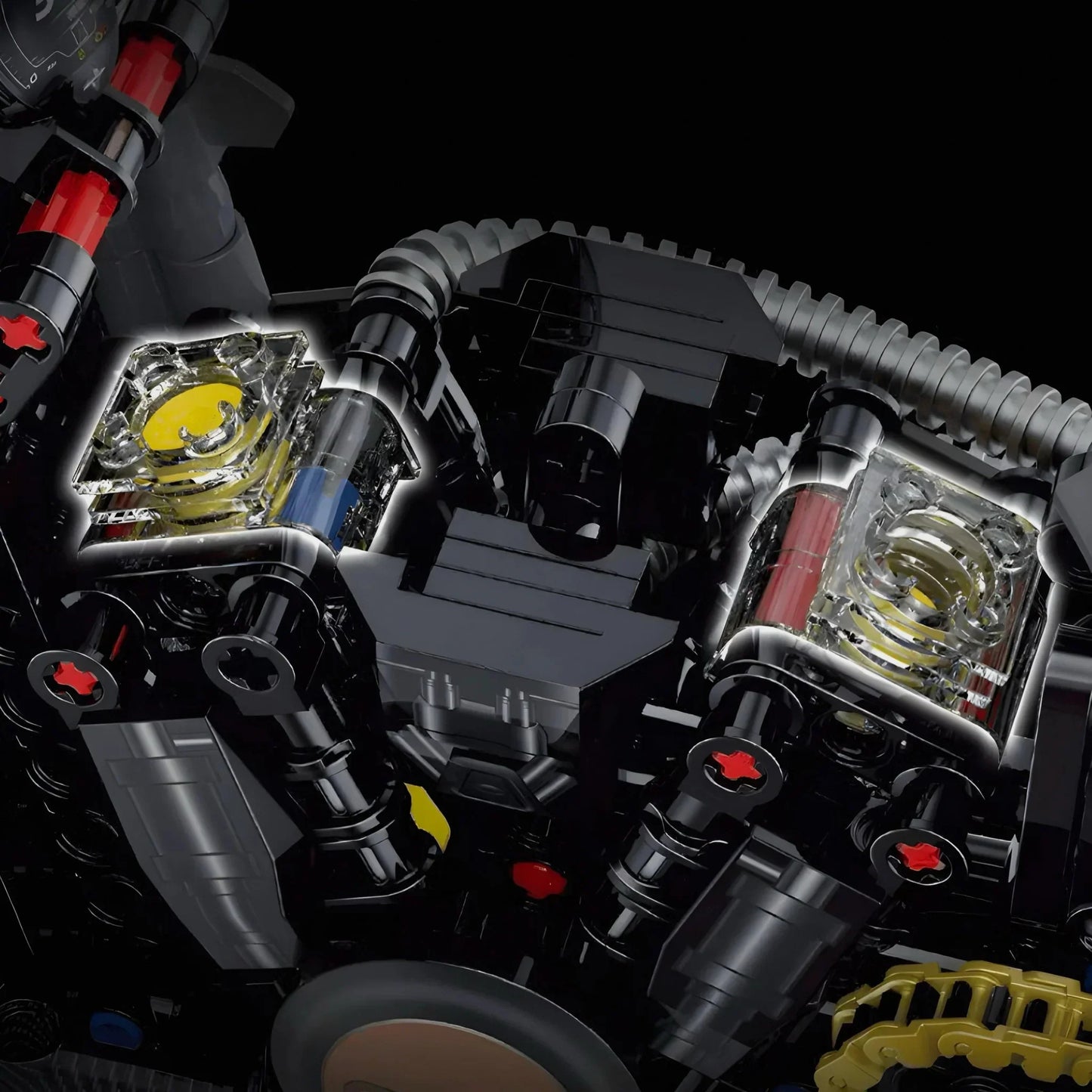 Custom V-Twin Chopper | 634pcs