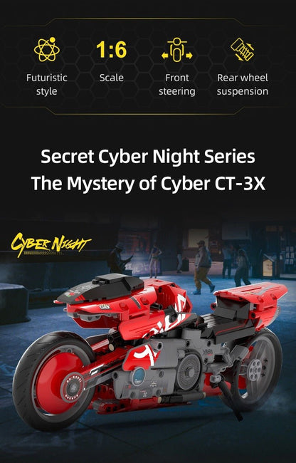 Cyberpunk CT-3X Street Machine | 451pcs