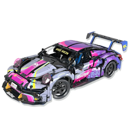 Cyberpunk 911 GT Race Coupe | 1611pcs