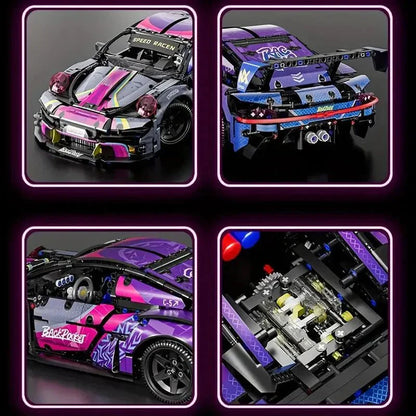 Cyberpunk 911 GT Race Coupe | 1611pcs