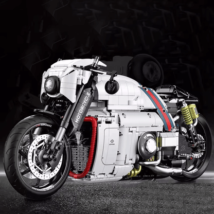 Cyberpunk Mecha Sport Bike | 2615pcs