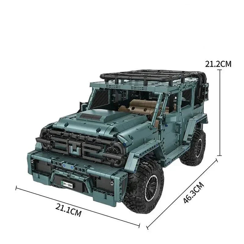 Cyberpunk RY300 Off-Road Racer | 2627pcs