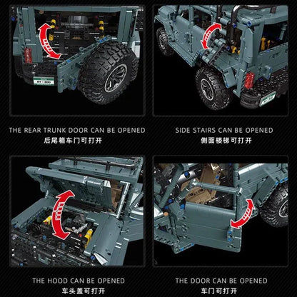 Cyberpunk RY300 Off-Road Racer | 2627pcs
