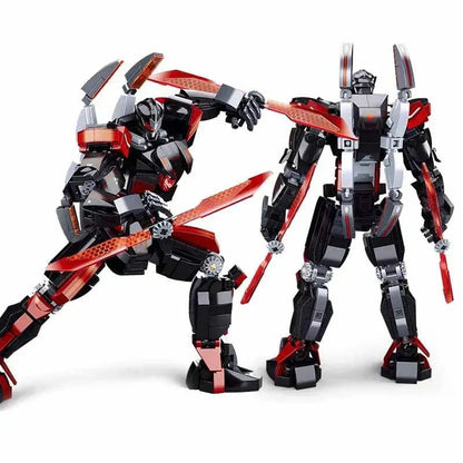 Dark Wanderer Transformed Mech Robot Warrior Bricks Toy | 585pcs