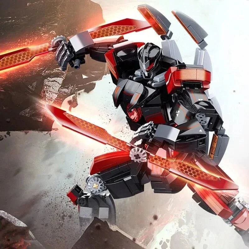 Dark Wanderer Transformed Mech Robot Warrior Bricks Toy | 585pcs