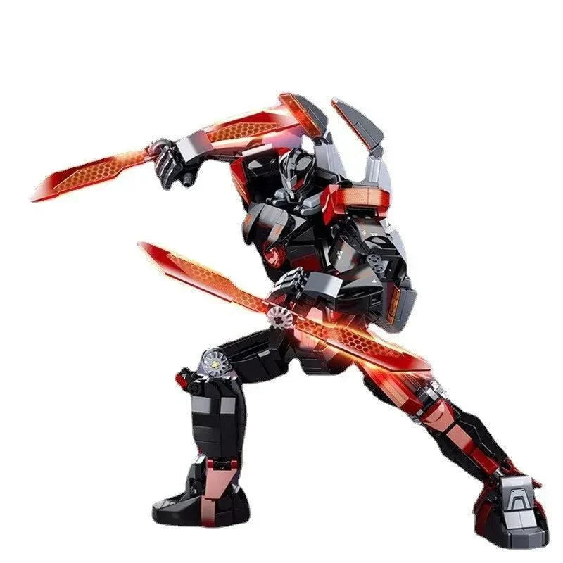 Dark Wanderer Transformed Mech Robot Warrior Bricks Toy | 585pcs