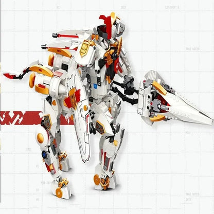 Deformation Silver Wing Cavalary Robot | 1389pcs