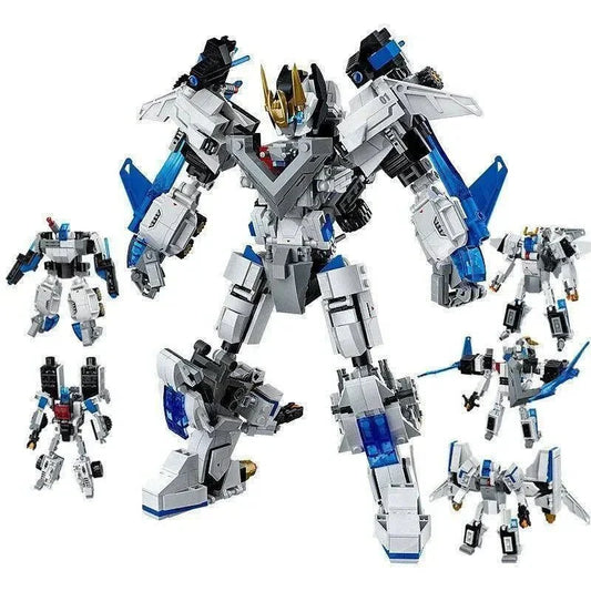 Deformation Wind Blade Mech Robot | 901pcs
