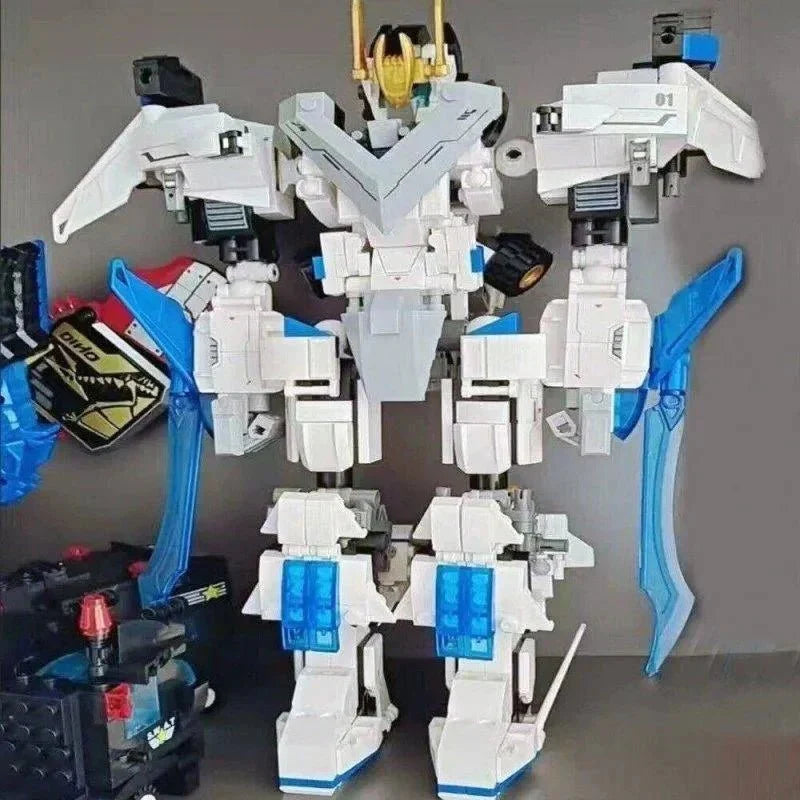 Deformation Wind Blade Mech Robot | 901pcs