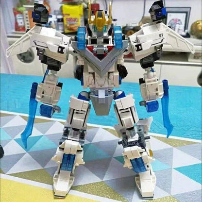 Deformation Wind Blade Mech Robot | 901pcs