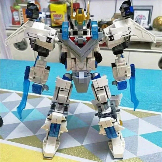 Deformation Wind Blade Mech Robot | 901pcs