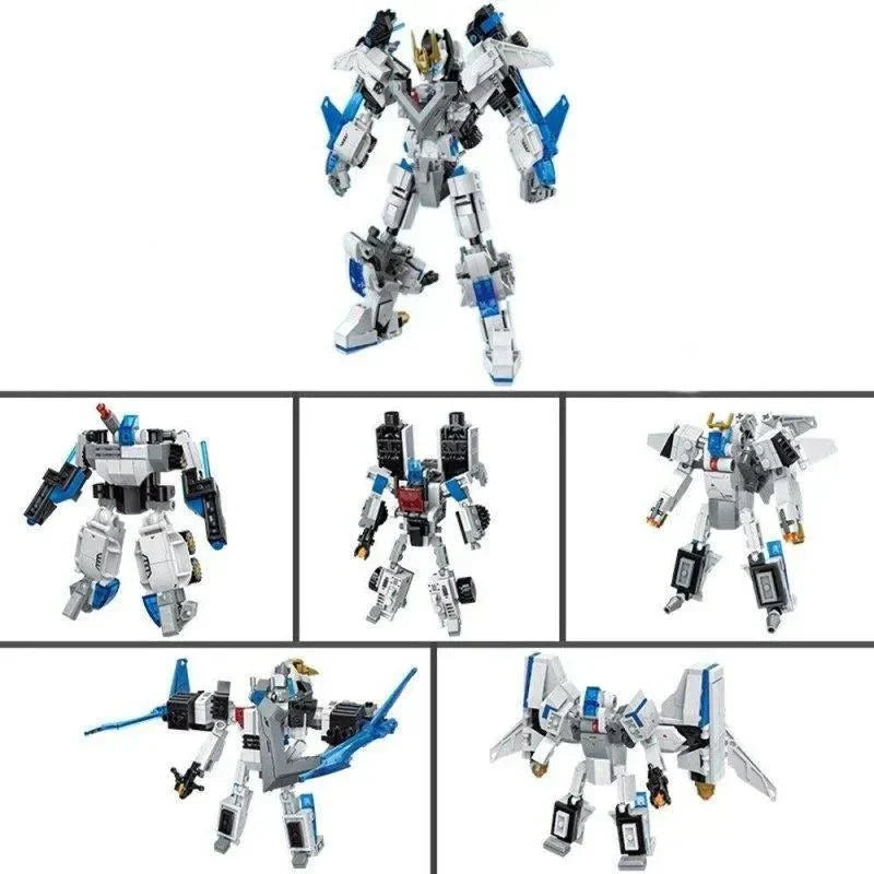 Deformation Wind Blade Mech Robot | 901pcs