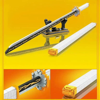 Demon Slayer Zenitsu Katana Sword Bricks Toy | 956pcs