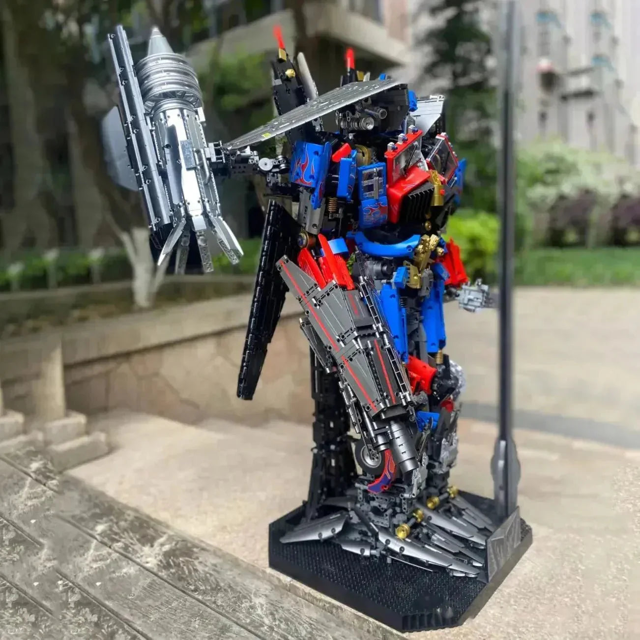 DJ Rambo Man Mecha Transformer Robot | 8862pcs