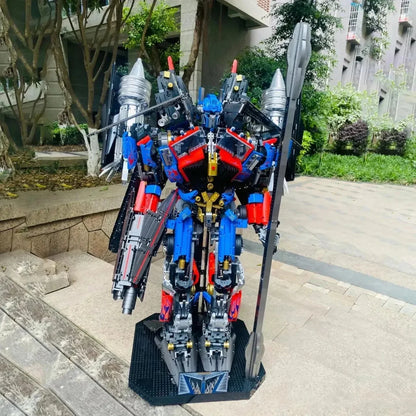 DJ Rambo Man Mecha Transformer Robot | 8862pcs